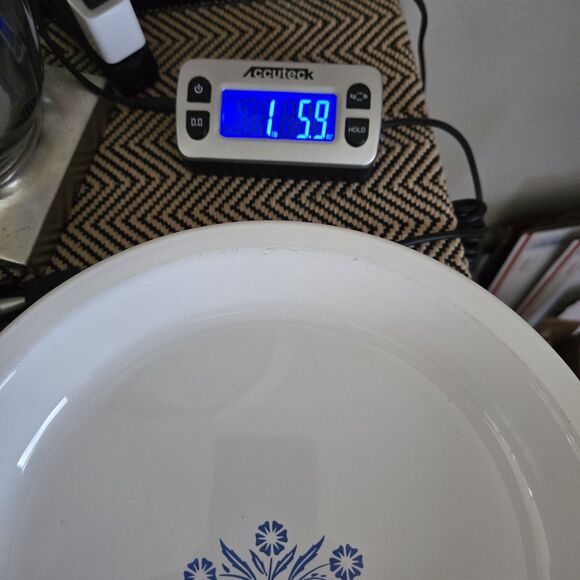 Corning Ware Cornflower Blue P 309 B 9 Inch Pie Plate Pan - Picture 8 of 8